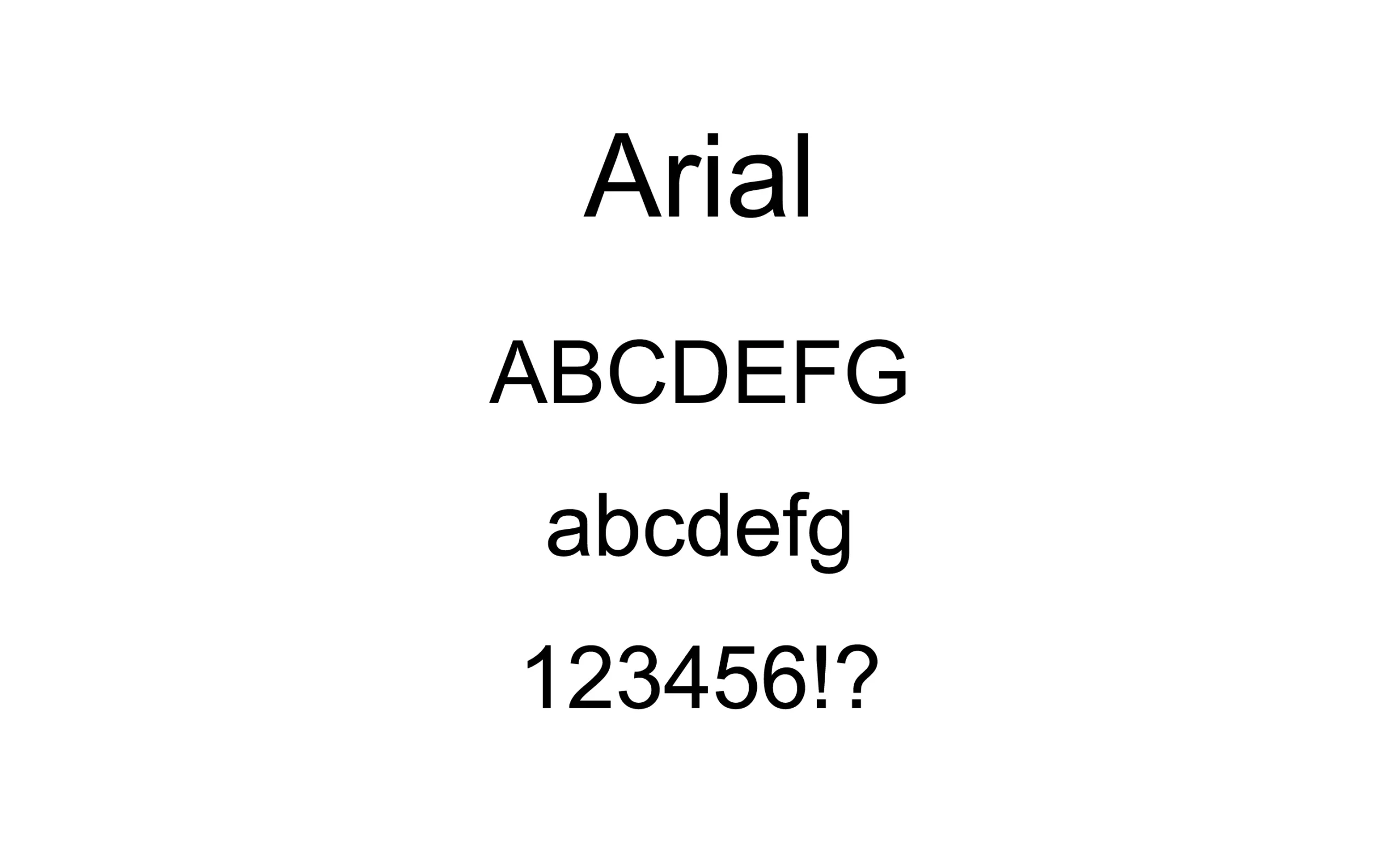 Arial