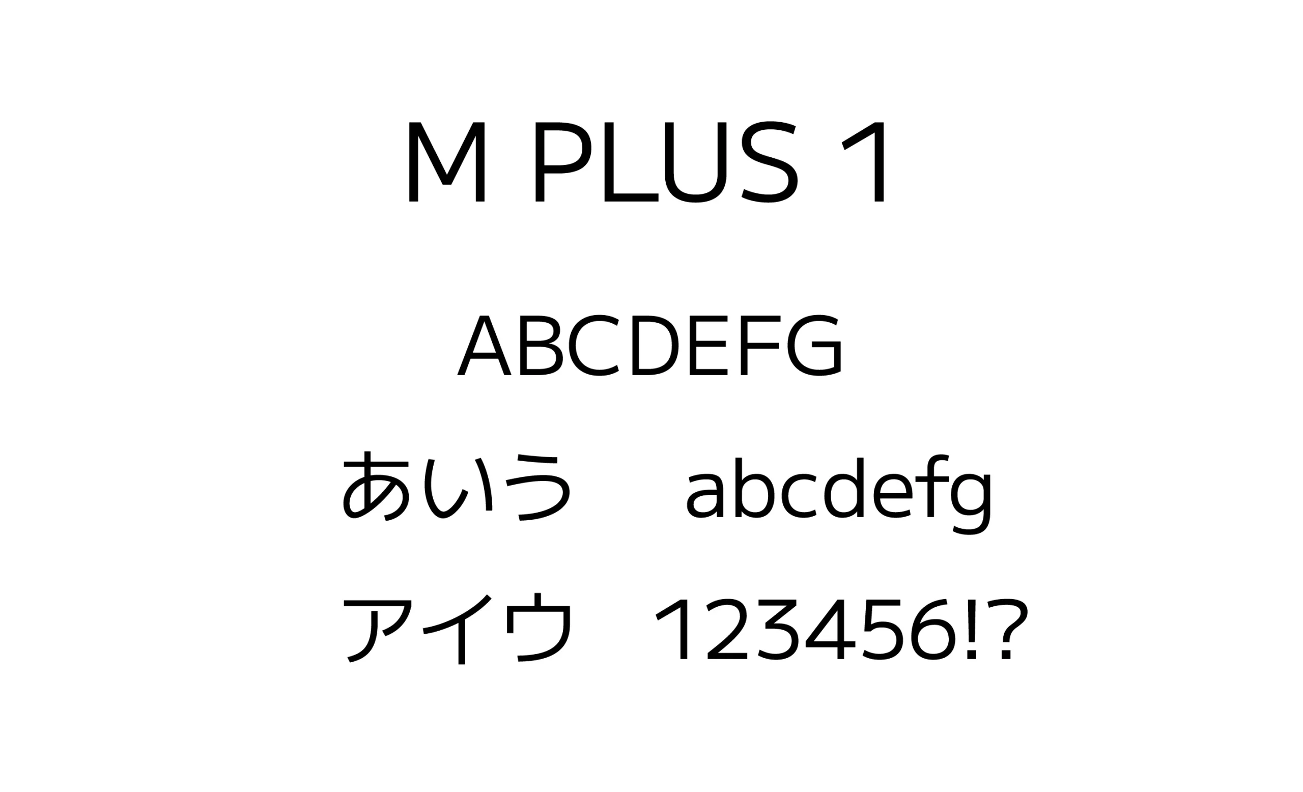 M PLUS 1