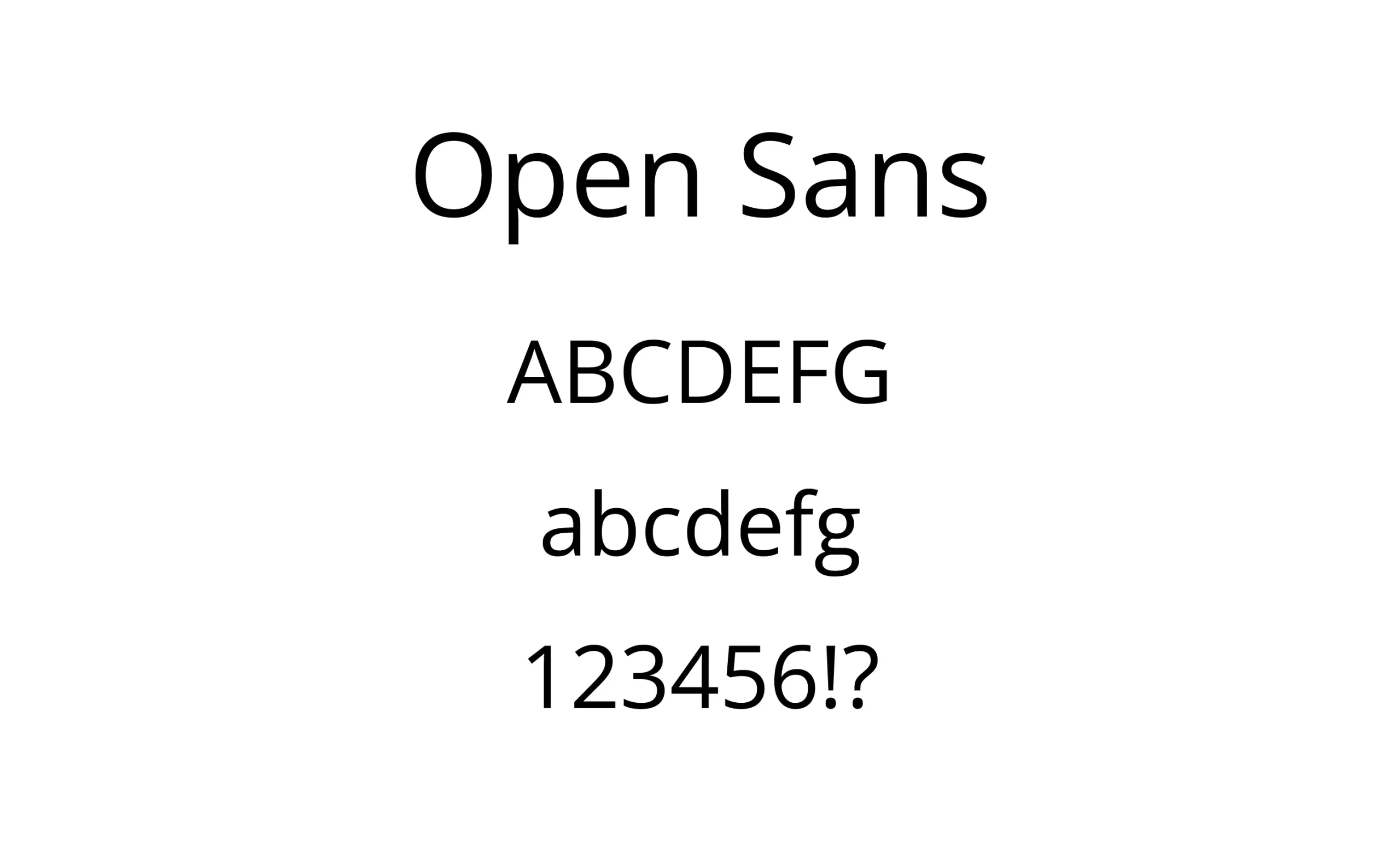 Open Sans