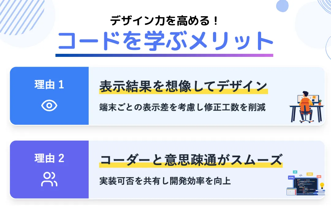 WEBデザイナーにがコーディングの基礎知識が求められる理由