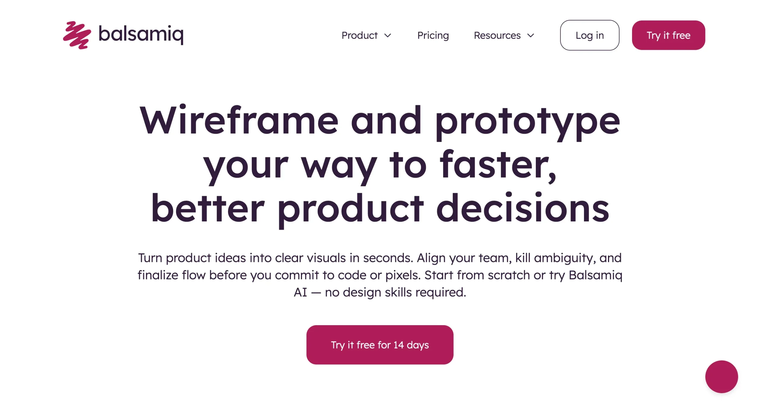 Balsamiq｜WEBページのスケッチを素早く作成できるツール