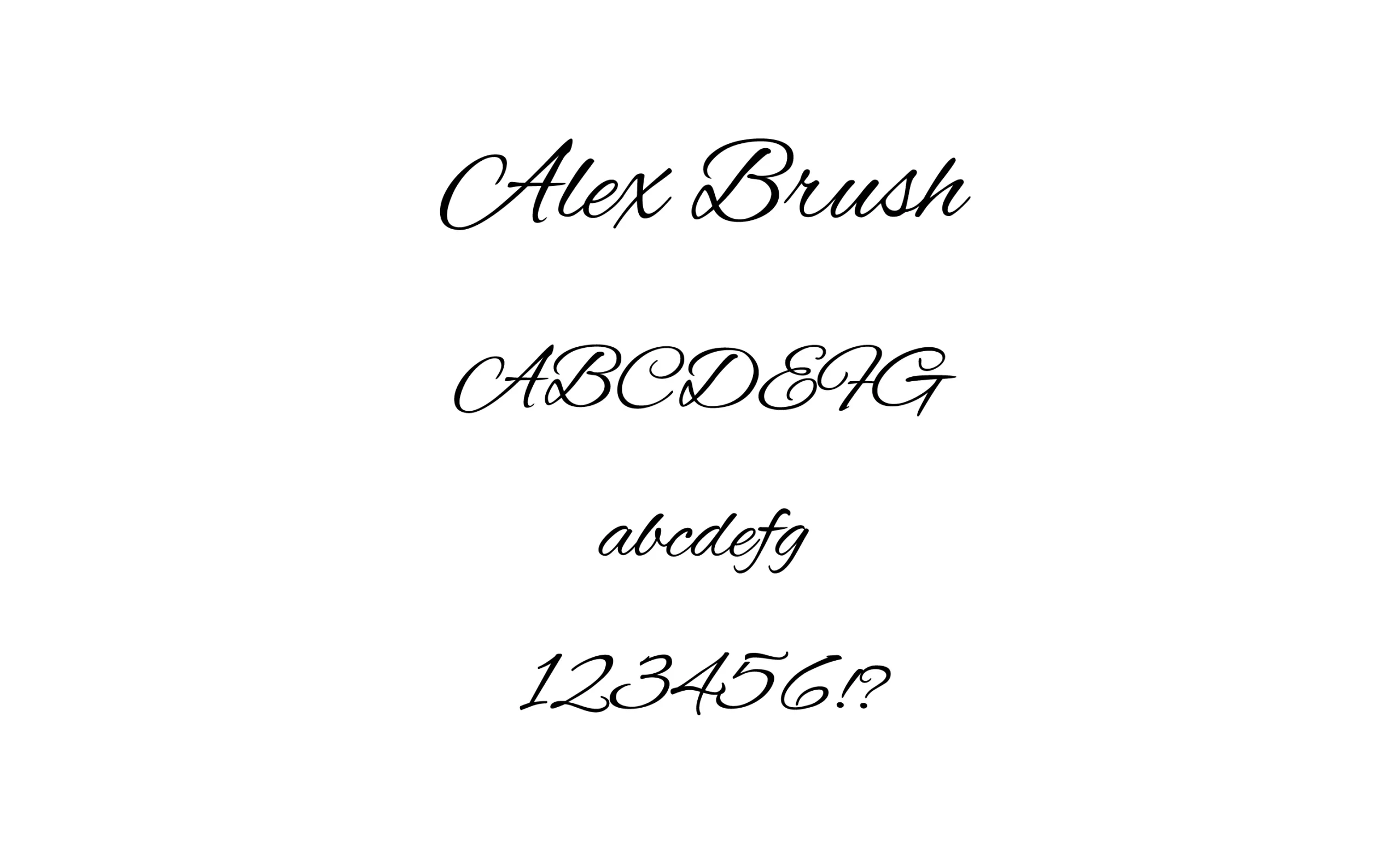 Alex Brush