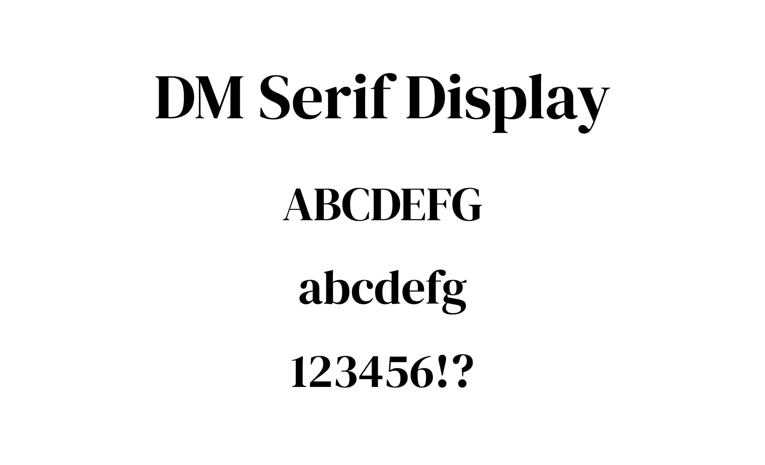 DM Serif Display
