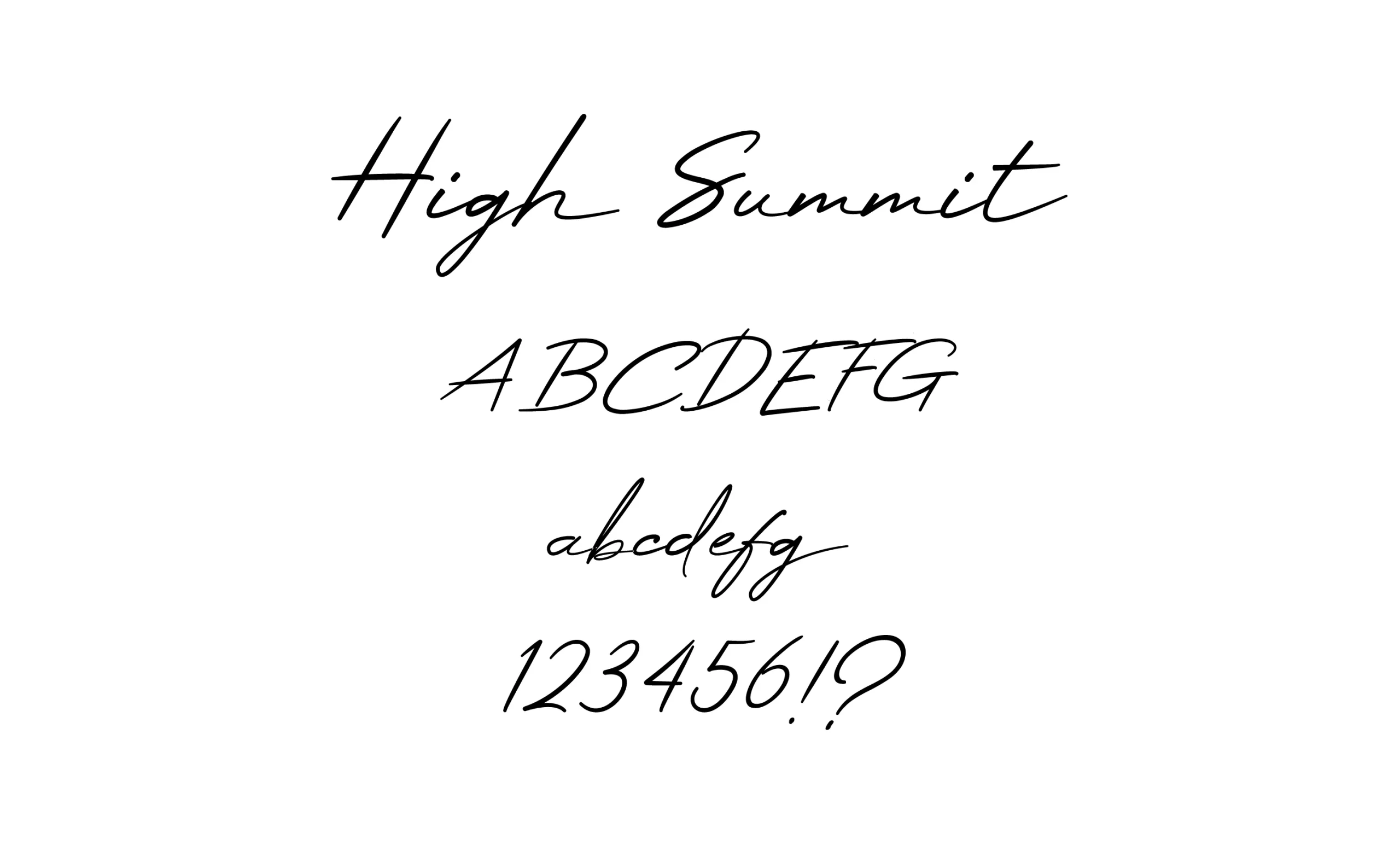 High Summit