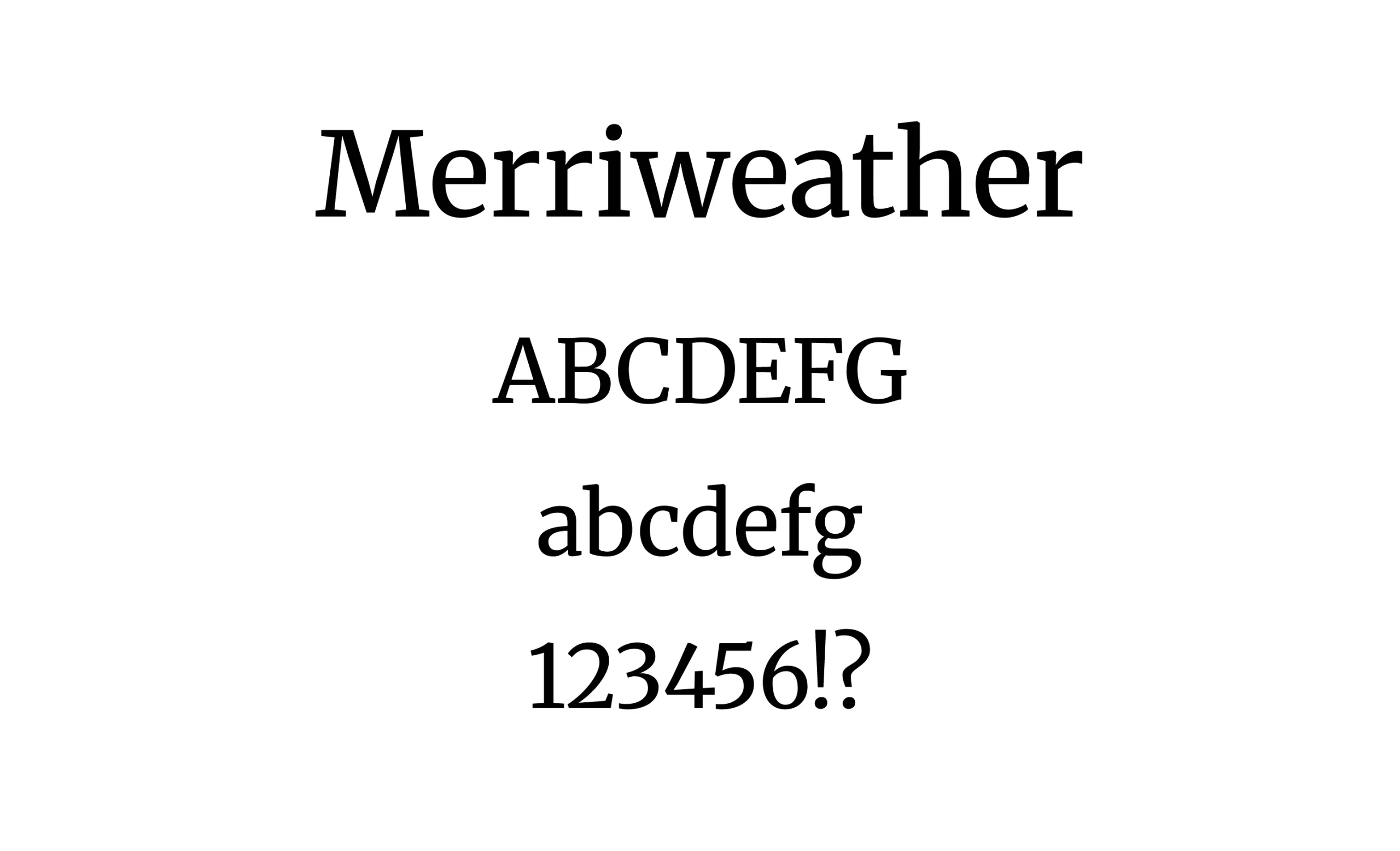 Merriweather