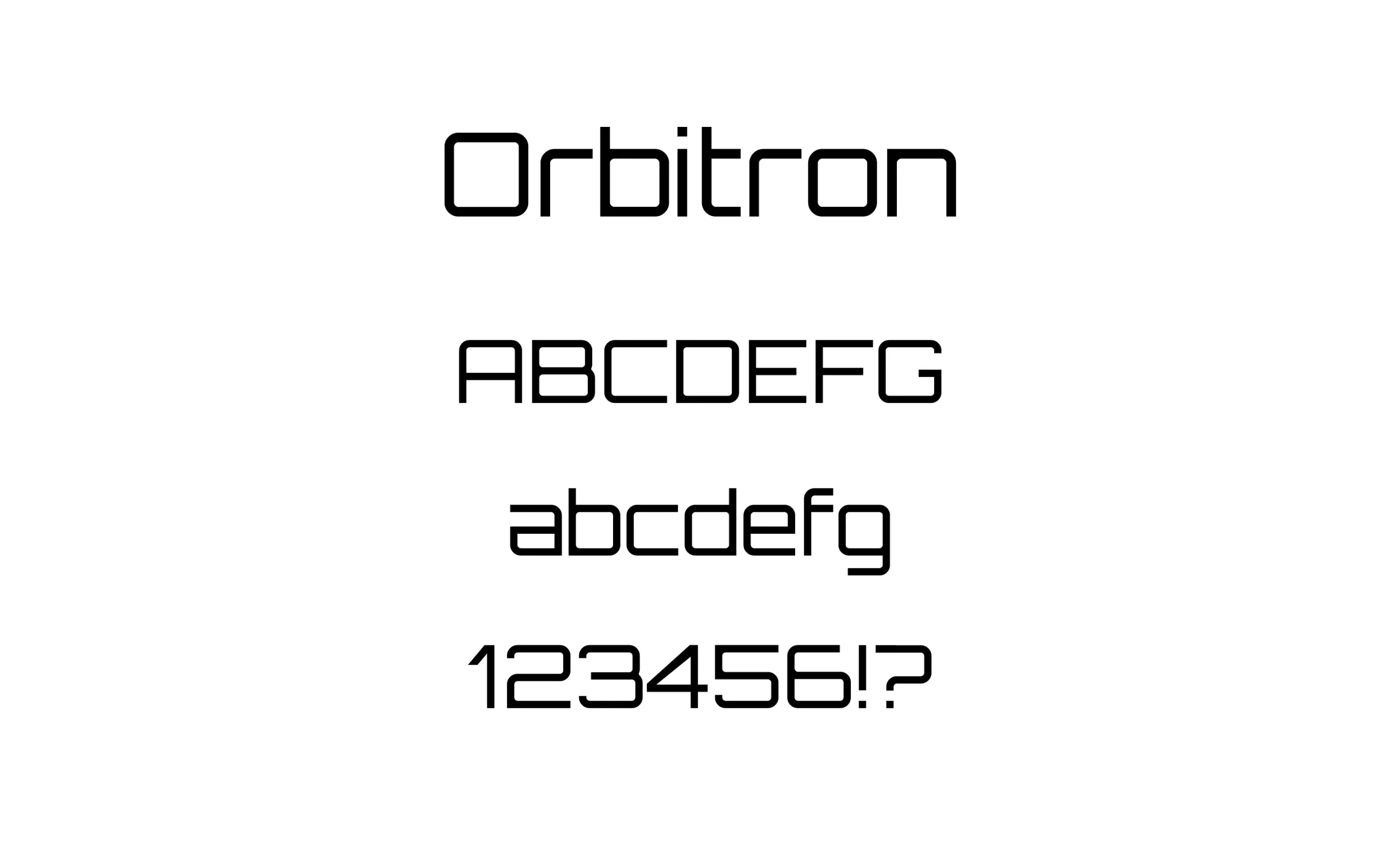 Orbitron