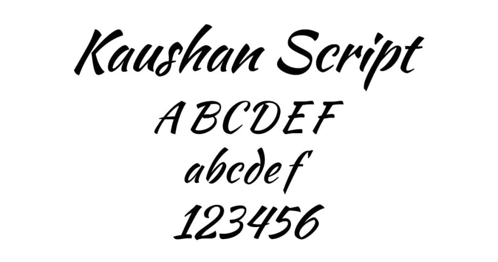 Kaushan Script